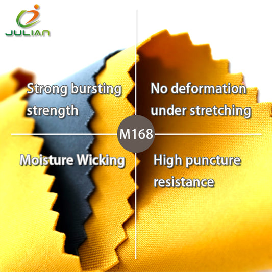 68.6%nylon 31.4%spandex high puncture resisitance strong bursting strength corset garments fabric