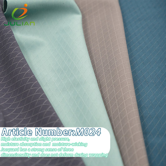 60%nylon 40%spandex double-sided jacquard fabric cycling fabric