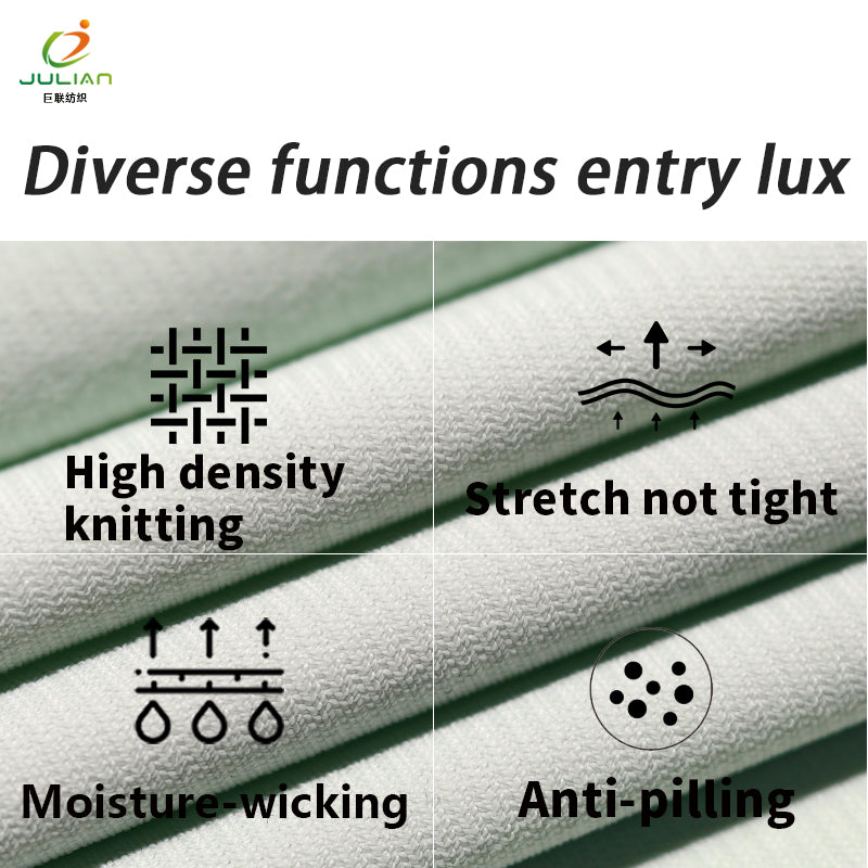 75% nylon 25% spande xwarp knitting hight quality crisp and wrinkle-resistant moisture wicking anti-pilling casual sports pants protective gear,golf fabrics