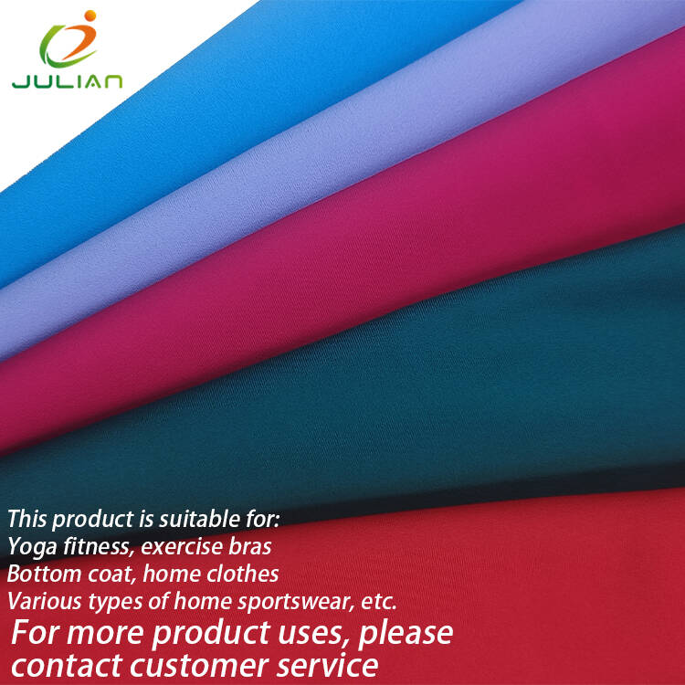 75%nylon 25%lycra double-sided sanding yoga clothing fabric