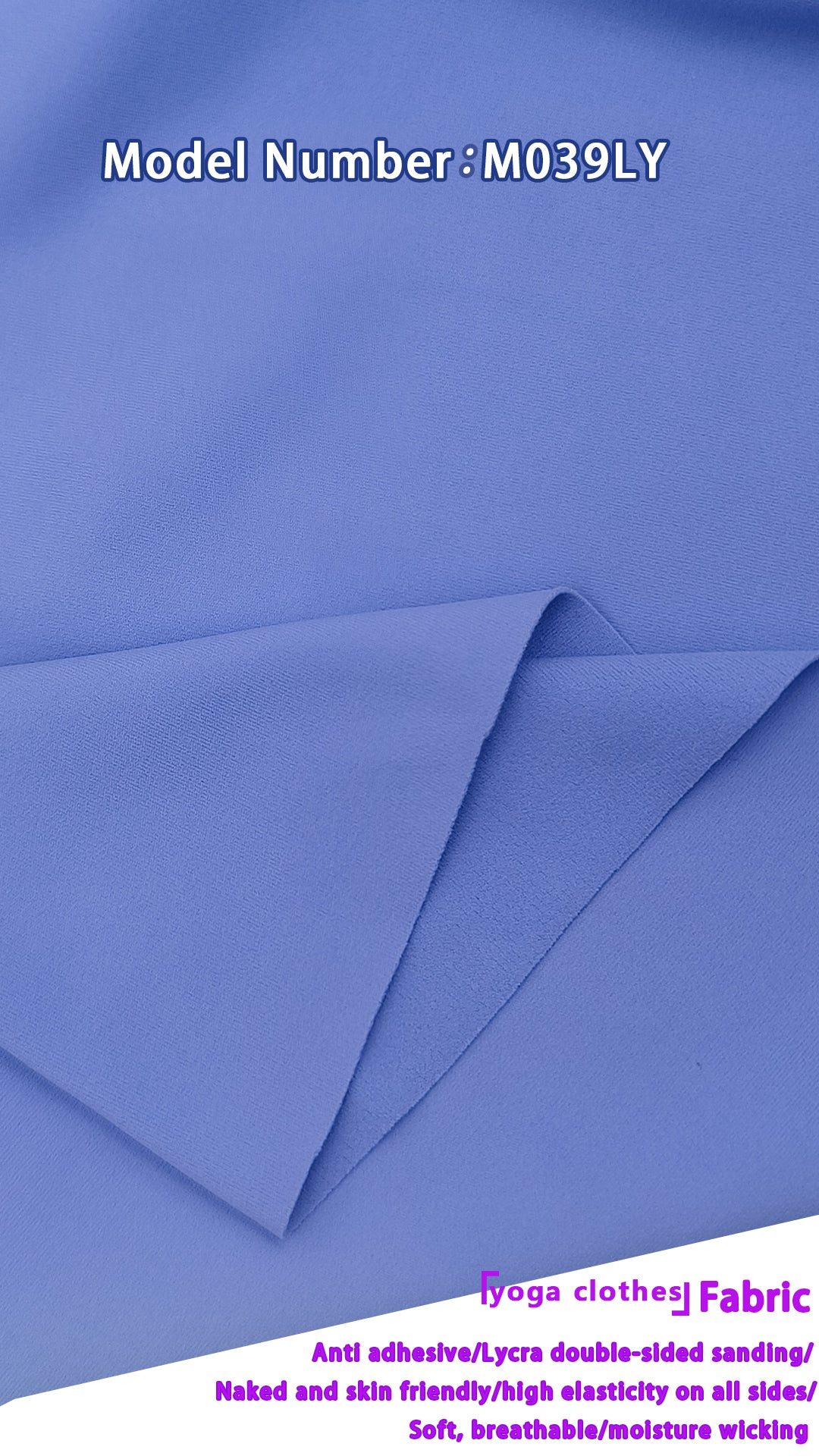 75%nylon 25%lycra double-sided sanding yoga clothing fabric