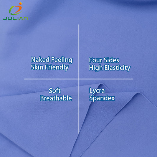 75%nylon 25%lycra double-sided sanding yoga clothing fabric