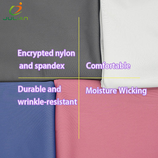 82%Nyon  18%spandex moisture wicking sports fabric Yoga fitness fabric