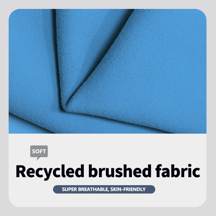 Highly Elastic Yoga Fabric RecycledWear-resistant Fitness Eco-friendly Health Care Double Side Brushed Cycling Pants Fabric