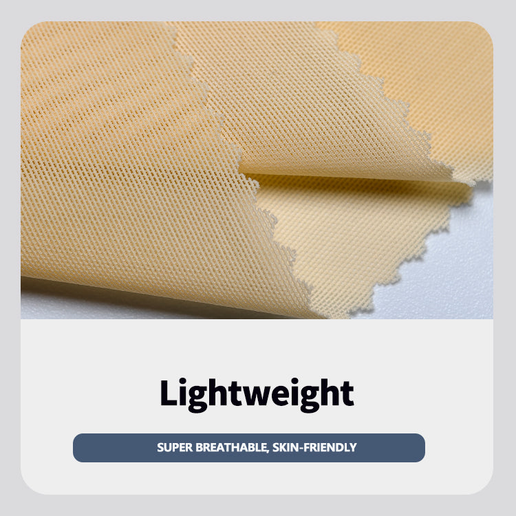 Clothing mesh fabric for sale Soft Underwear Outdoor protective gear Corset Good resilience breathable Yoga sport fabric