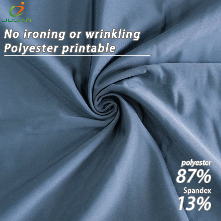 87% polyester 13% spandex fabric  cycling sportswear swiming fabric