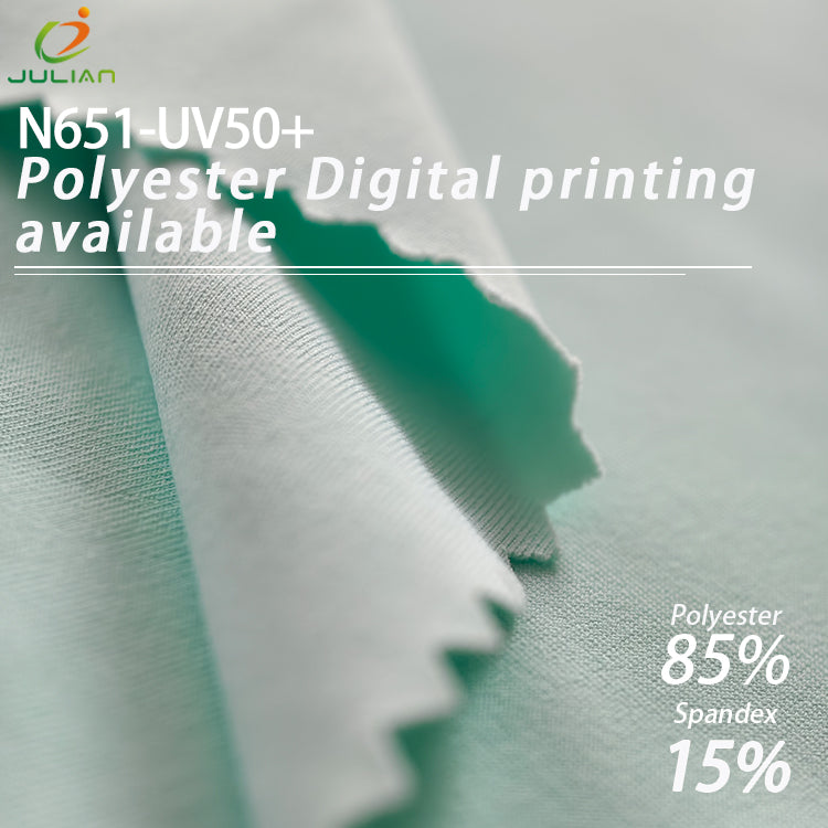 85%polyester 15%spandex lightweight and breathable quick dry cycling fabrics