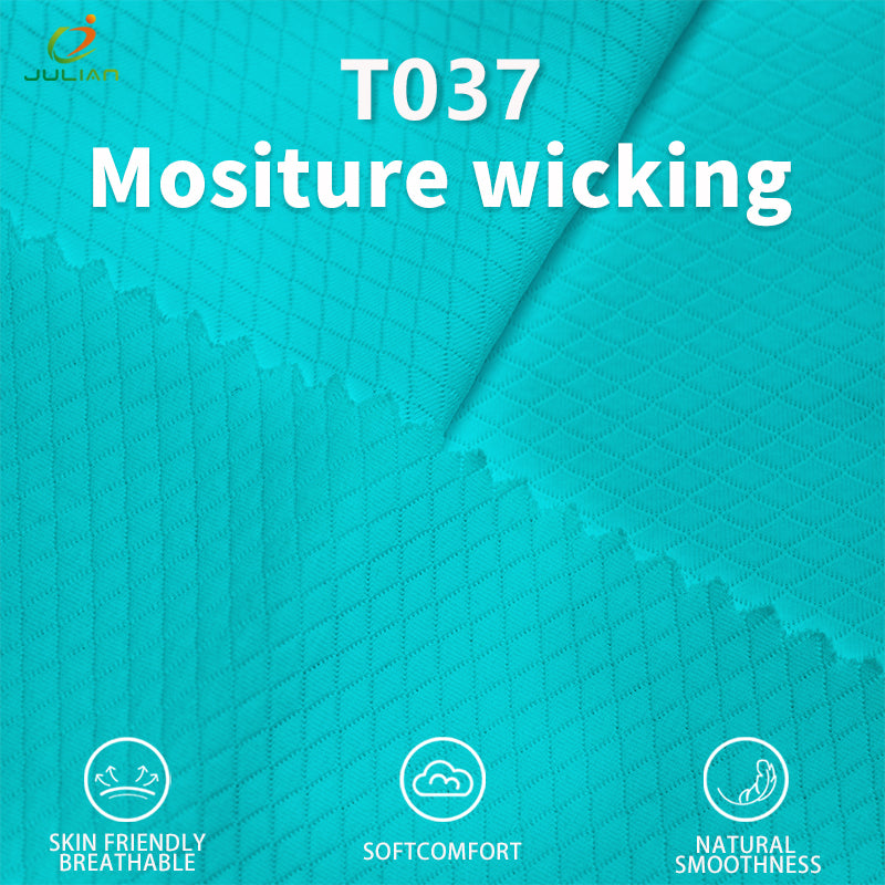 Gloves Fabric in Shenzhen Elastic Strech Jacquard Jersey Textile Fabrics for Clothes by Yard Weft Knit Custom Sports Fabric