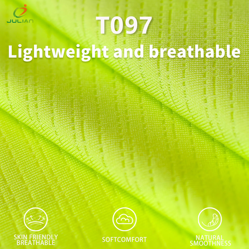 Stretch jacquard custom wicking fabric sportswear running fabrics men's clothing polyester roll for t shirt polyester fabric