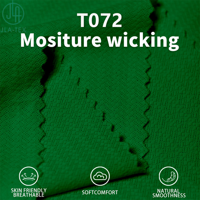 Polyester 81% Breathable Functional Fabric Cycling Fishing Clothing Running Glove Sports T Shirt Jacquard Polyester Fabric