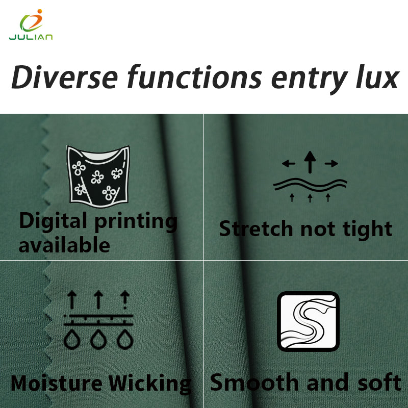 83%polyeater 17%spandex matte polyester plain knitted fabrics moisture wicking stretch not tight golf fabrics