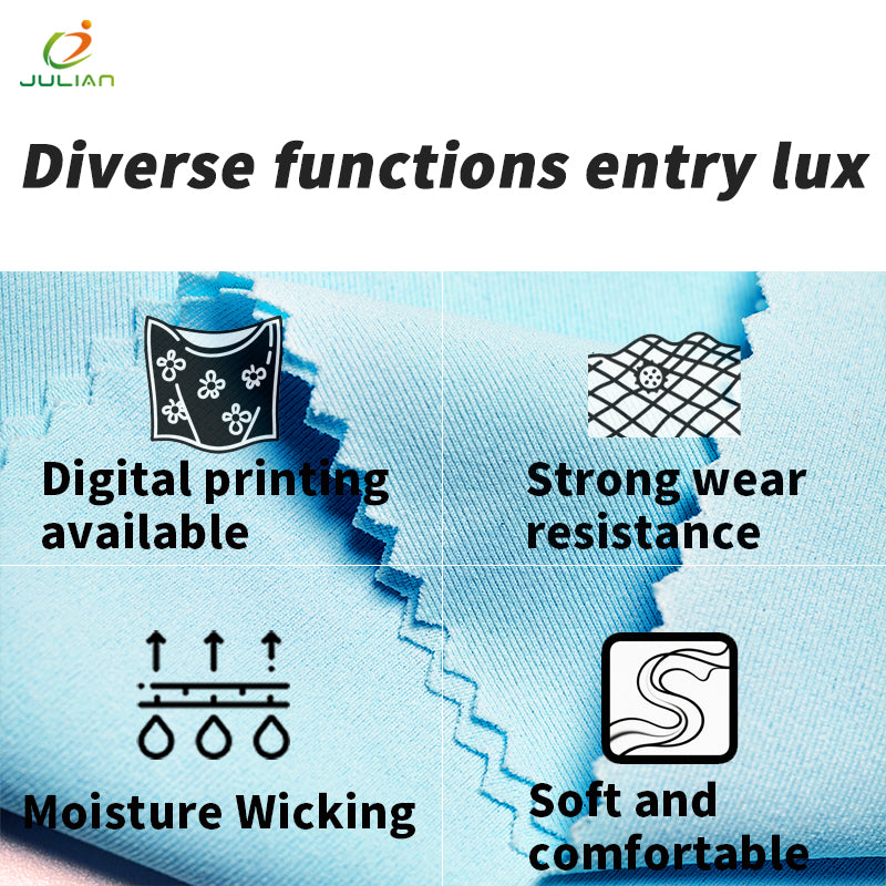 Cycling and other sportswear fabric Sorona original cool yarn moisture-wicking and breathability high strength Golf cloth fabric