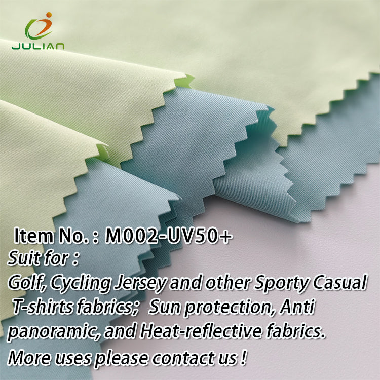 75%polyester 25%spandex UV50+ high elasticity/moisture wicking fabric