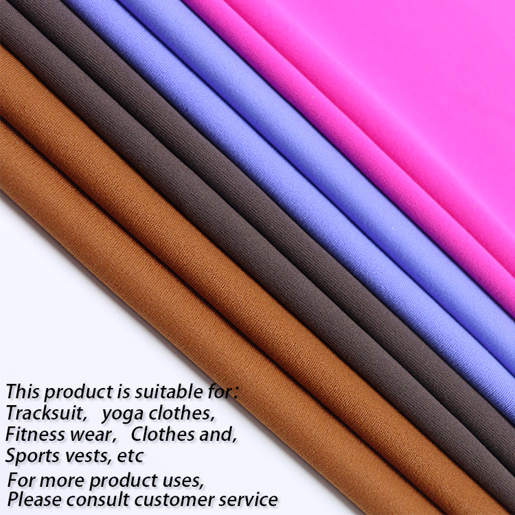 79.5%nylon 20.5%spandex naked high elasticity moisture-wicking yoga fabric