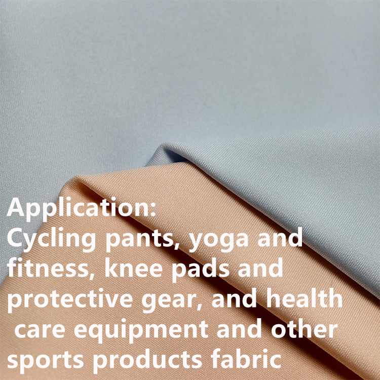Sports Products Fabric High Elasticity Breathable and Comfortable Wear-resistant Cycling Pants Yoga and Fitness Knit Fabric
