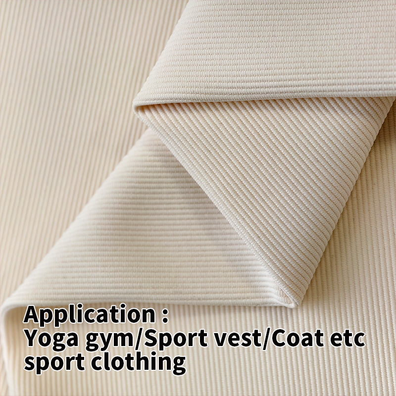 Yoga Fabric for Women Shenzhen Supplier Nylon Spandex Soft Stretchy Sports Fabrics for Making Clothes Jacquard Yoga Fabric