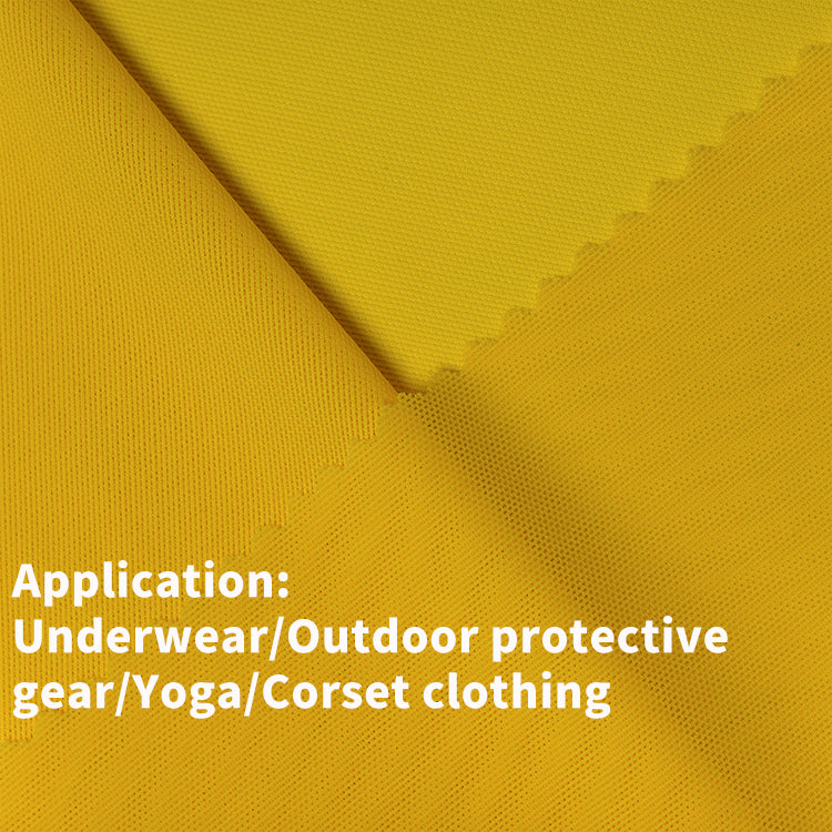 Clothing mesh fabric for sale Soft Underwear Outdoor protective gear Corset Good resilience breathable Yoga sport fabric