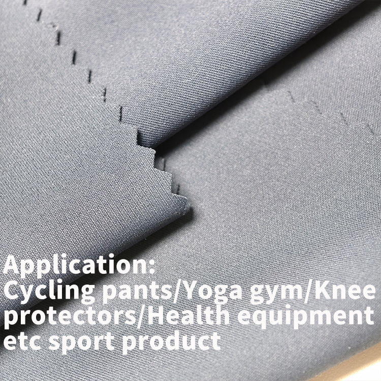 4 Way Elastic Uv Protective Fabric for Clothing Sport Sportswear Polyester Yoga Fabrics Supplier Pants Cycling Stretch Fabric