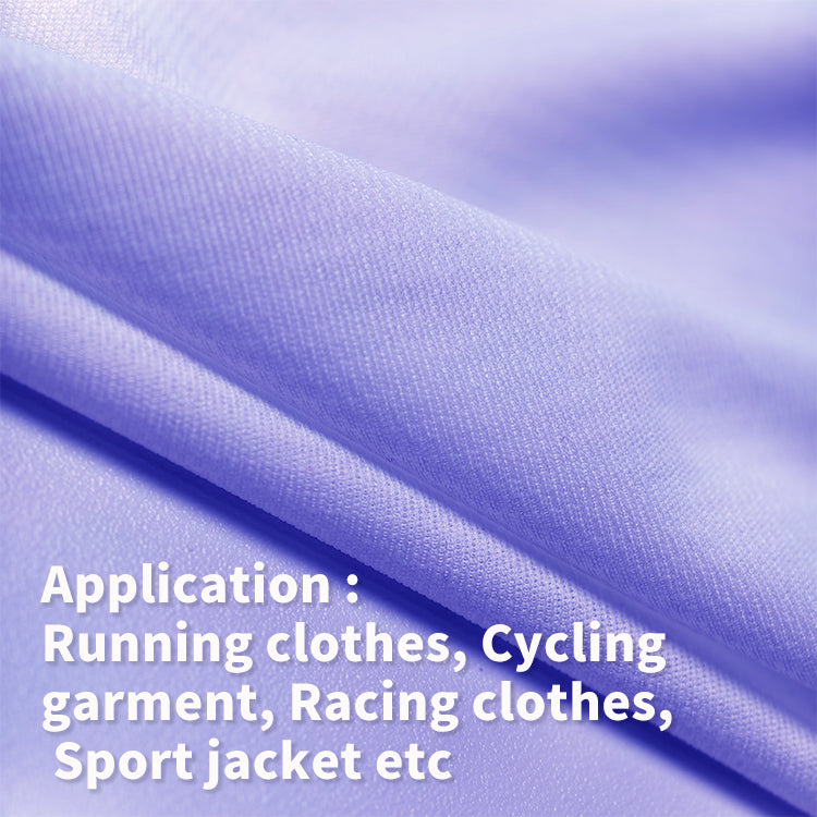 Cycling Jersey Sports Fabric Running for Sportwear Lightweight Stretch Quick Dry Fabrics Racing Jacket 100% Polyester Fabric