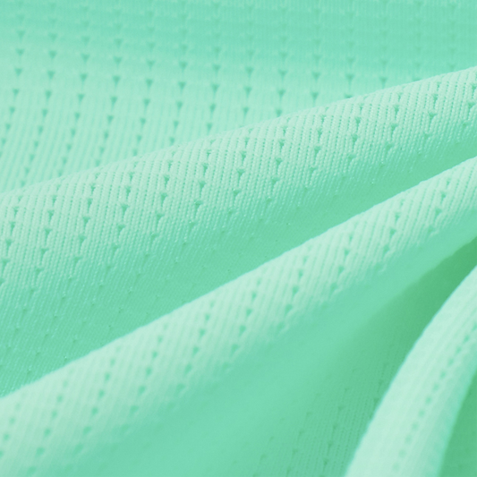 High Quality Golf Fabric Comfortable Jacquard Mesh Fabric Nylon Textile Fabrics for Shirt