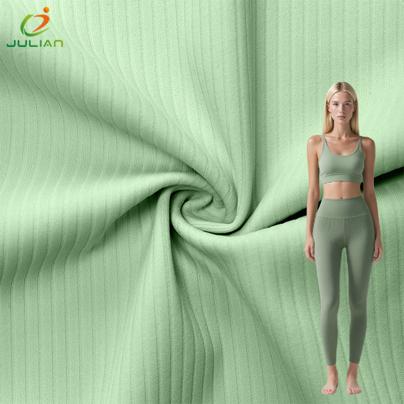 Textil Supplier Breathable Yoga Pants Swimsuit Bra Fabric Fitness Cloth Weft Knit Fabrics Polo T-shirt Four Way Stretch Fabric