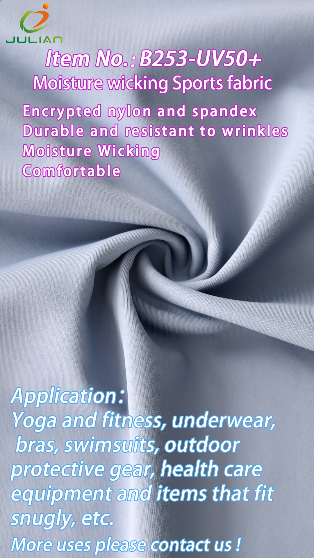82%Nyon  18%spandex moisture wicking sports fabric Yoga fitness fabric