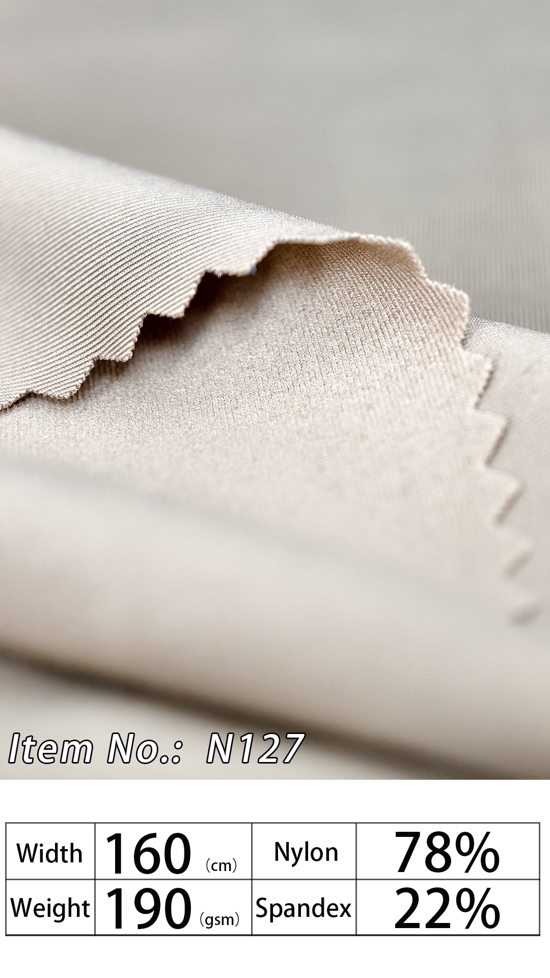 78%nylon 22%spandex samooth and stylish moisture wicking golf fabrics
