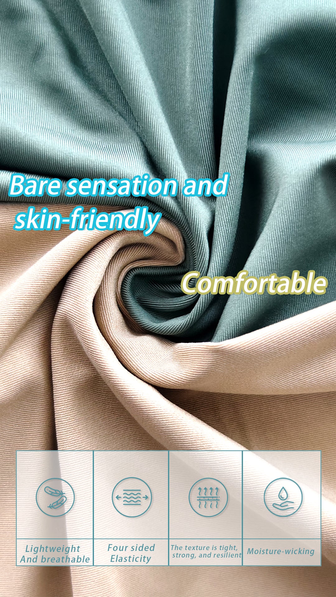 78%nylon 22%spandex samooth and stylish moisture wicking golf fabrics