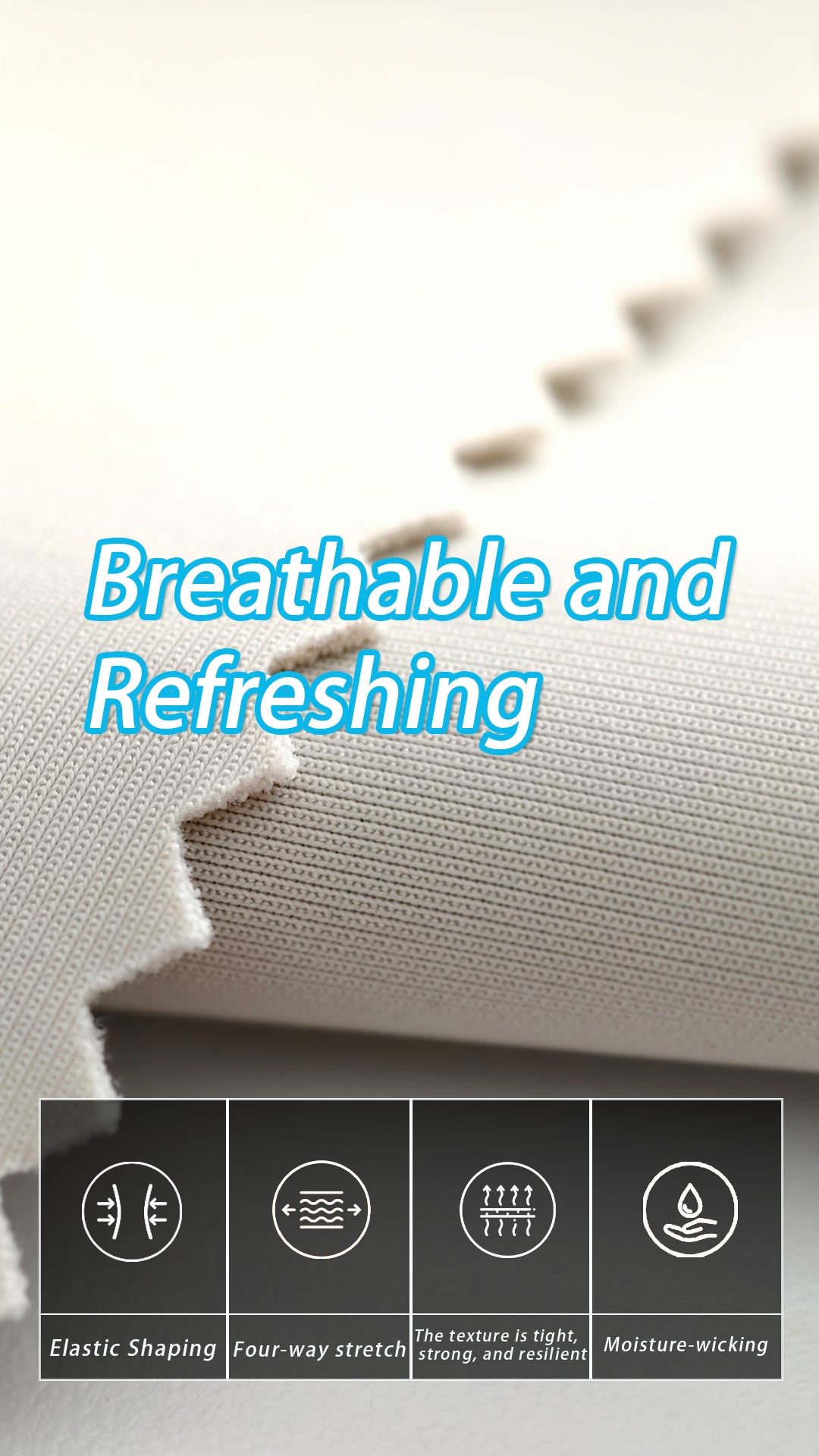 75%nylon 25%lycra high elasticity double sided cycling fabric