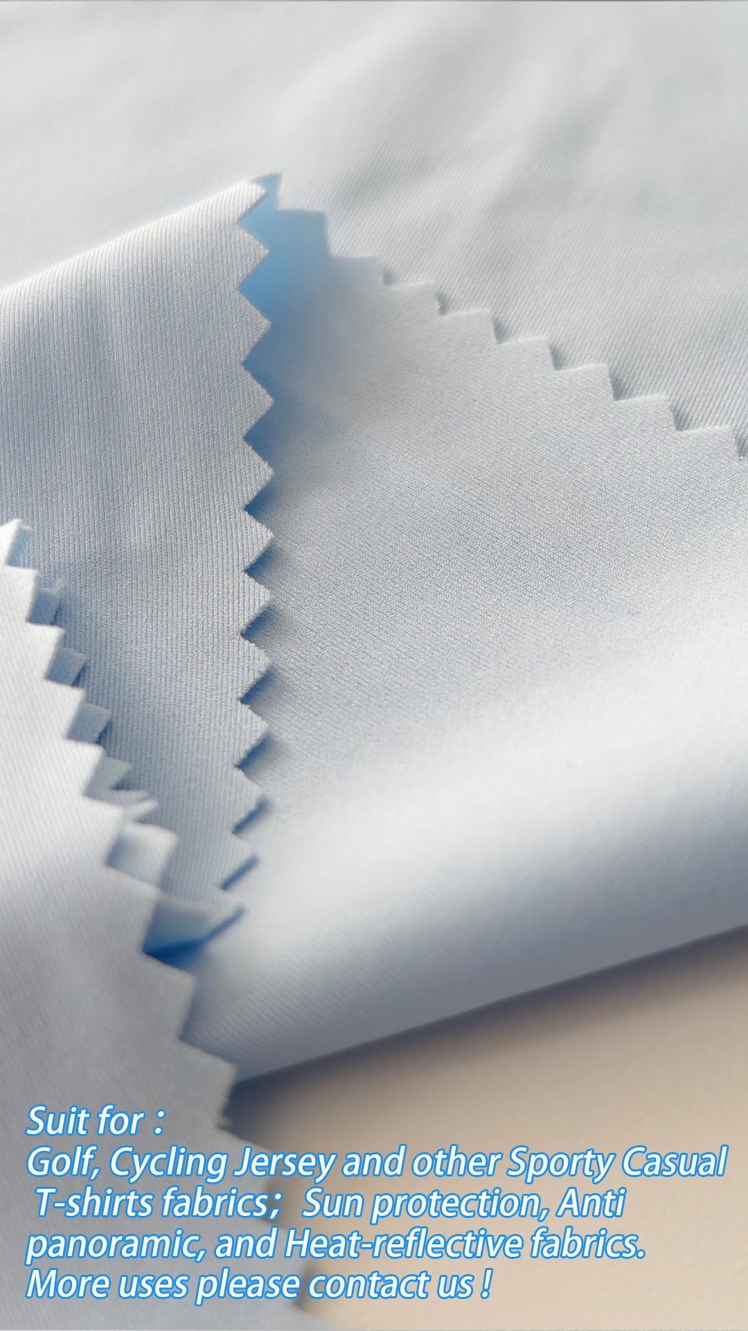 75%polyester 25%spandex UV50+ high elasticity/moisture wicking fabric