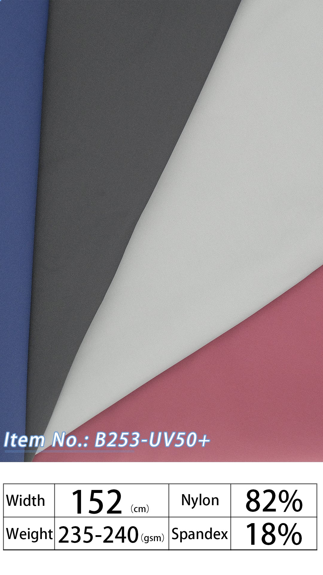 82%Nyon  18%spandex moisture wicking sports fabric Yoga fitness fabric