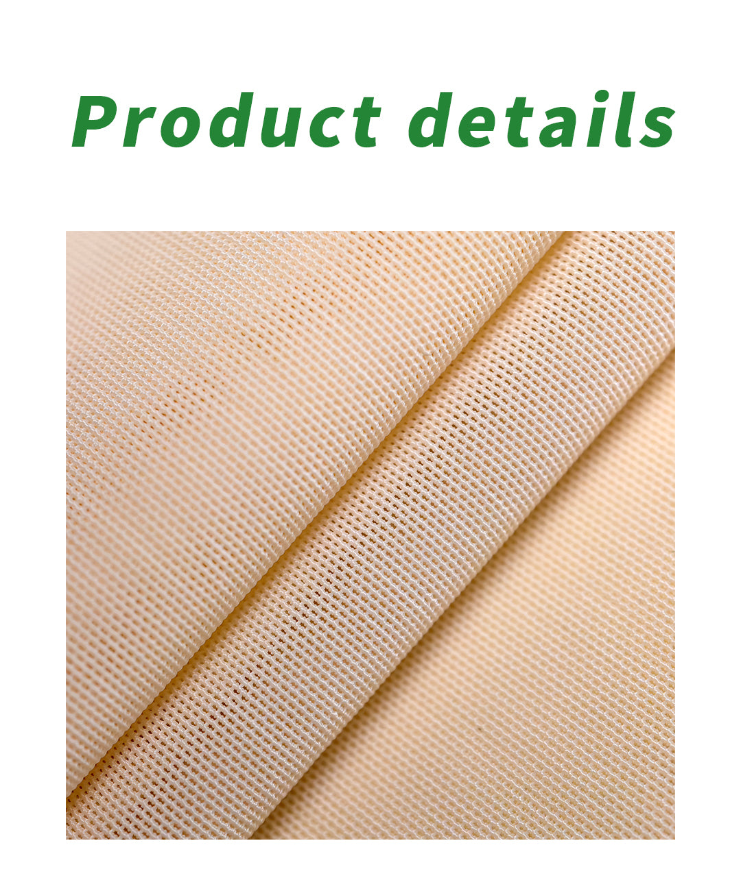 Clothing mesh fabric for sale Soft Underwear Outdoor protective gear Corset Good resilience breathable Yoga sport fabric