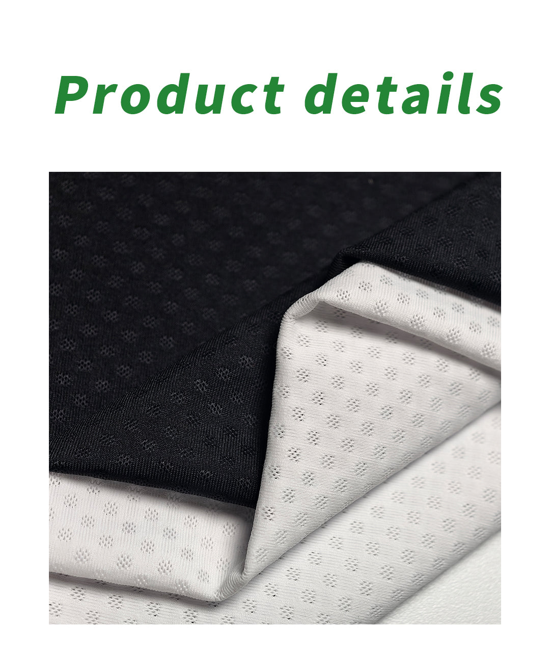 Wholesale Fabrics for Sports Clothing Wear Gloves Polyester Knitted Jacquard Net Fabric Flowers Pet Carrier Stretchy Mesh Fabric