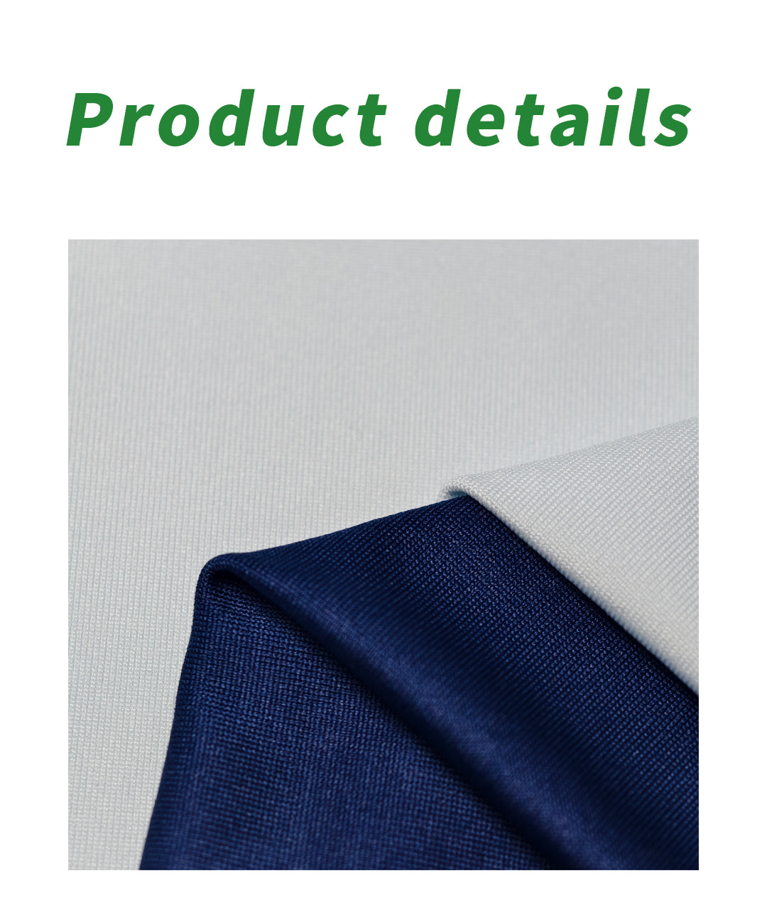 Knitted Bikini Fabrictextile Raw Material for Clothes Sport Shirt Fabrics in Yards OEM Running Material Men Underwear Fabric