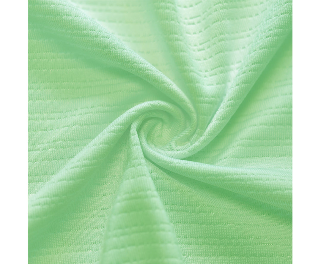 Stretch jacquard custom wicking fabric sportswear running fabrics men's clothing polyester roll for t shirt polyester fabric