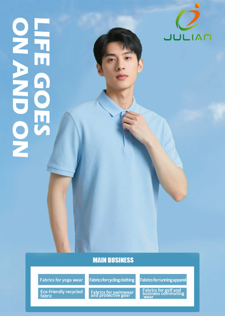 Cycling and other sportswear fabric Sorona original cool yarn moisture-wicking and breathability high strength Golf cloth fabric